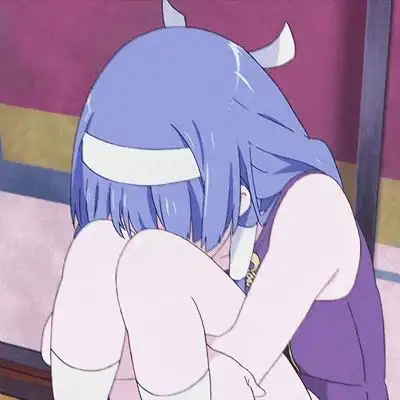 低糖微丧的动漫女生头像文案