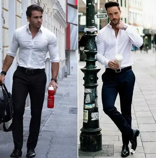 只有猛男才能hold住禁欲系白衬衫,妹子看了想嫁