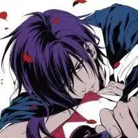 漫画或者动漫男生的大头像,最好是紫色的