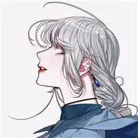 女生动漫头像可爱白色系