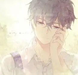 猫系头像二次元男插画