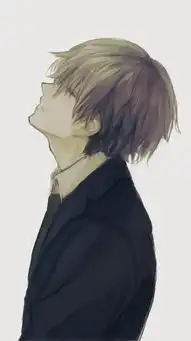 有没有动漫帅哥侧身的全身图片,头往一旁侧的,而且动漫帅哥的领口最好是v型口的,拜托了