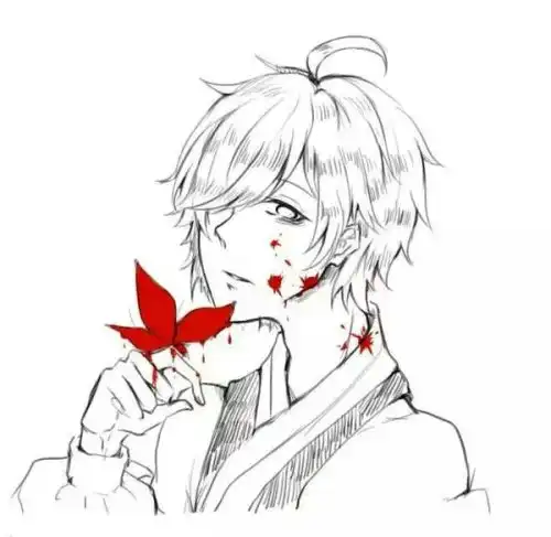 求王者荣耀五黑头像,黑白的,脸上都有血的