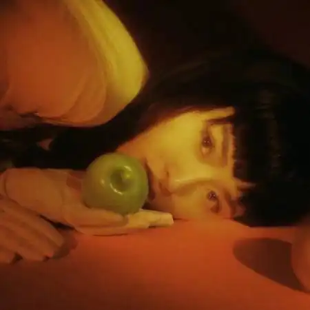 橘色系头像女女生头像橘色系列图片