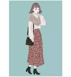 插画解读盐系少女的每日穿搭,你最喜欢哪种风格