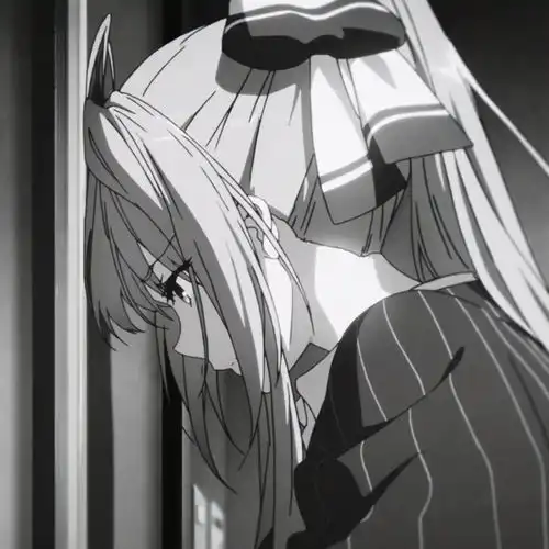 女生动漫头像,既已伤,何故空留痕