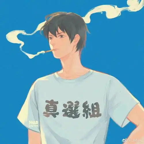 好美腻的动漫银魂主角人物绘画