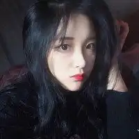 蓝色高冷系头像女生伤感