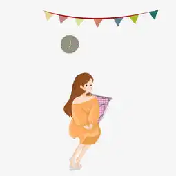 黄色裙子的少女设计图图片素材其他格式下载动漫人物大全