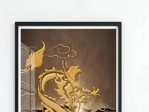 现代简约抽象金色飞龙吉祥如意装饰画无框画图片设计素材高清模板下载106.73mb动物装饰画大全