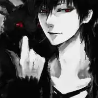 丧系头像动漫男西装男生