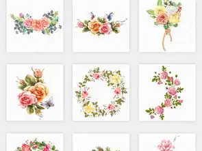 唯美手绘卡通红玫瑰花朵花束花瓣png免扣素材图片模板下载28.95mb花卉大全自然