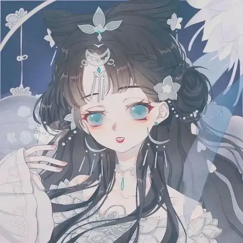 道系古风动漫头像女面具