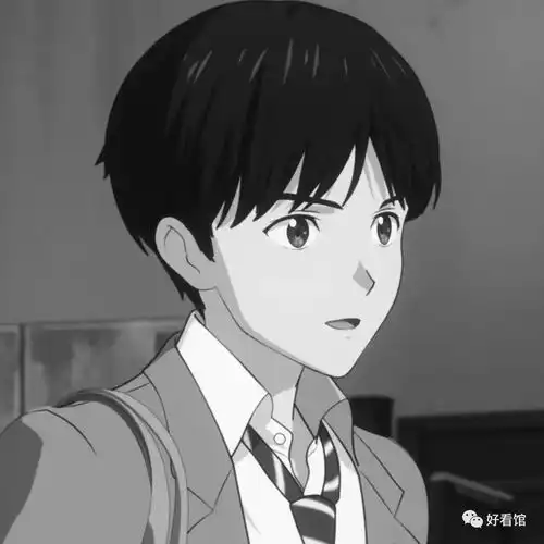 白色系高清男生头像动漫