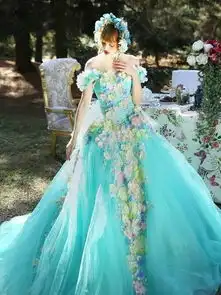 tiglily2016春季婚纱魔幻潘多拉的衣裳