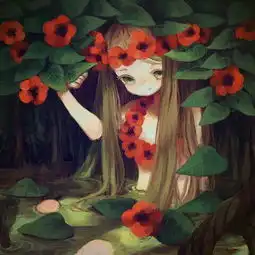 求微信头像,动漫插画那样的