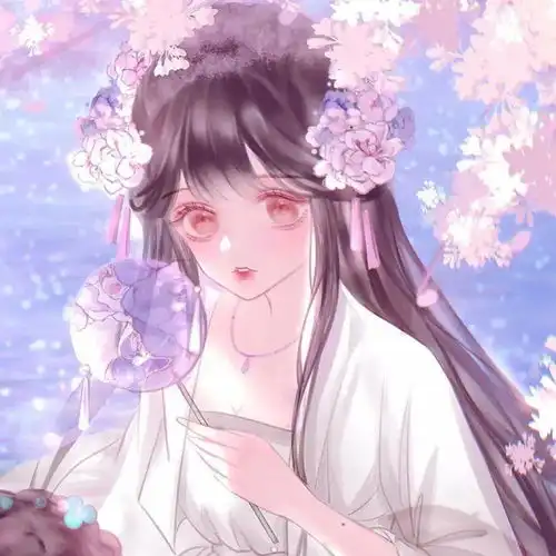 可爱的动漫女头像萌系图