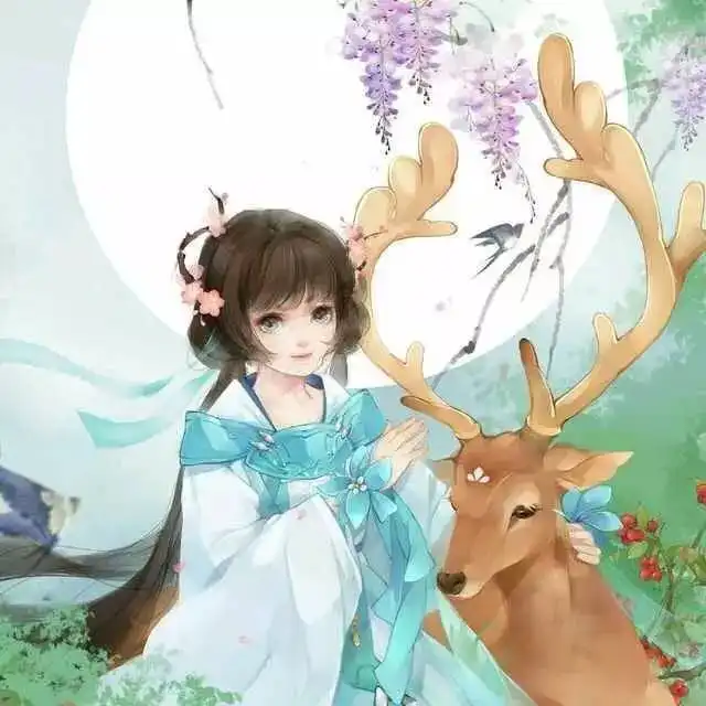 古风女生头像林深时见鹿