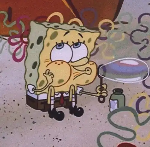 蓝色系姐妹头像卡通文案