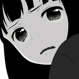 黑白丧系动漫情头对你何止喜欢,还有骨子里的深情