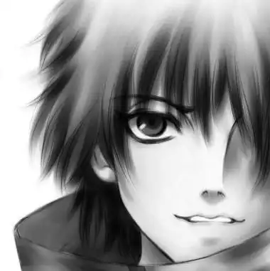 谁有迪达拉和御手洗红豆的黑白图啊最好是大一点头像