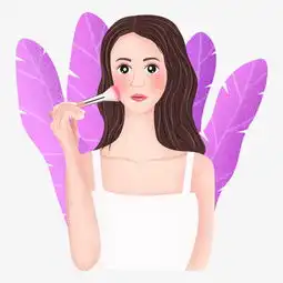 美容化妆卡通手绘女孩图片素材其他格式下载动漫人物大全