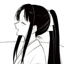 致郁系黑白动漫头像和你在一起时,我好像有很多很多的勇气