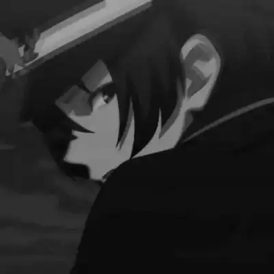 头像男生霸气冷酷黑白动漫生命最大的安慰是放得下