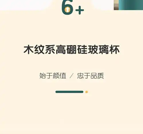 情侣简约耐高温大容量玻璃杯ins风男女学生便携家用透明随手杯子网红木纹杯便携清新森系水杯