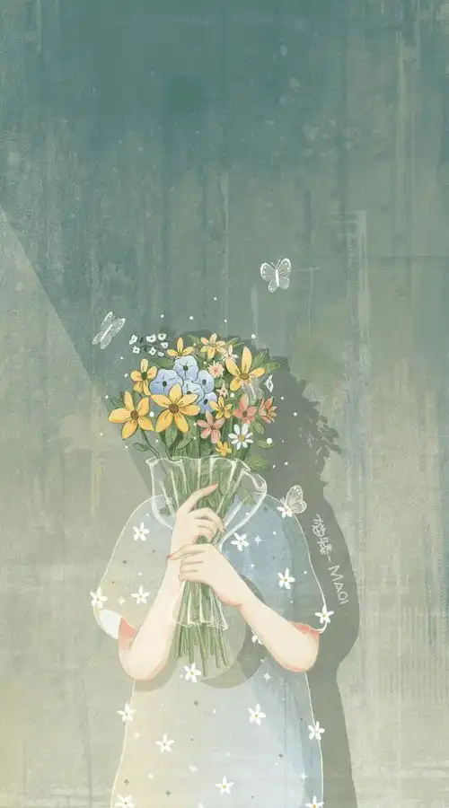 qq头像女绿色系绿色壁纸