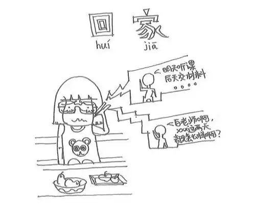 老师们疯狂转发的漫画老师的一天