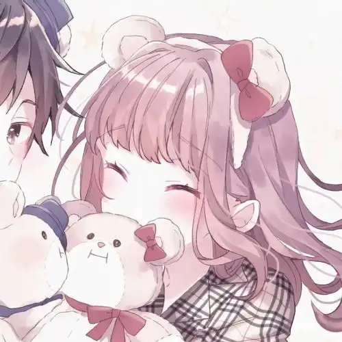 动漫头像甜甜的情头