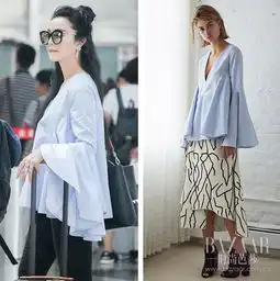 刘诗诗的绿t恤小白鞋洋气到心里,范冰冰马思纯的水袖给我来一份