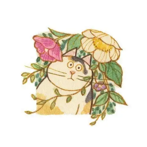 治愈系插画哪只小猫咪是你的菜