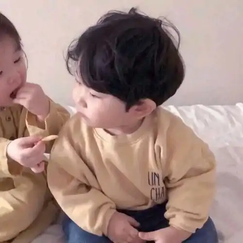 可爱情头希望你一辈子都是小孩儿