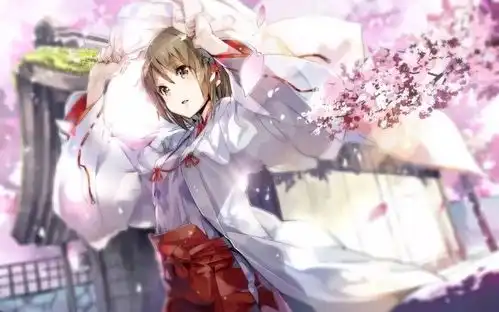 手机壁纸二次元神社巫女第二期byb站盐泽2020年12月11日