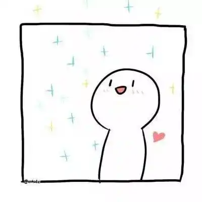 简笔画情侣头像就是没有道理的爱上了你