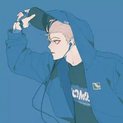 一个人的头像男生动漫