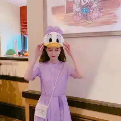 紫色系闺蜜头像女生头像