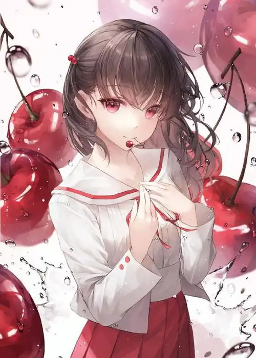 画师笔下的水果少女太可爱,葡萄是三无少女,柠檬橘子是小恶魔系