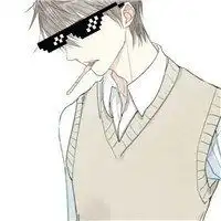 带黑墨镜的动漫头像微信头像图片大全