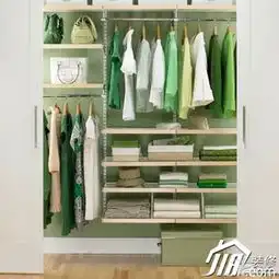 混搭风格公寓经济型衣帽间装潢