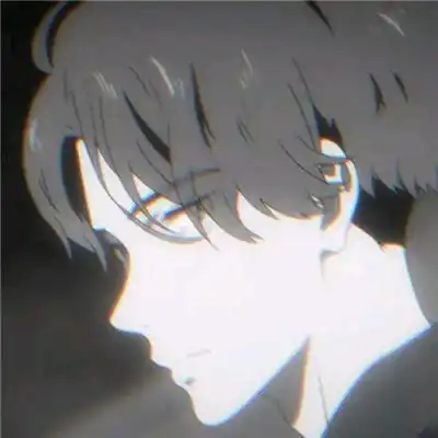 动漫头像高清丧系男男生