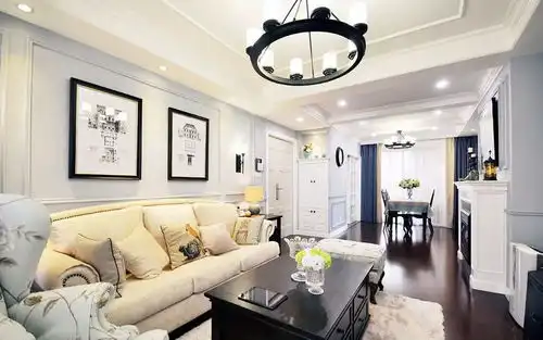 案例丨80㎡晒晒小窝,美式小清新,客厅美成一道风景