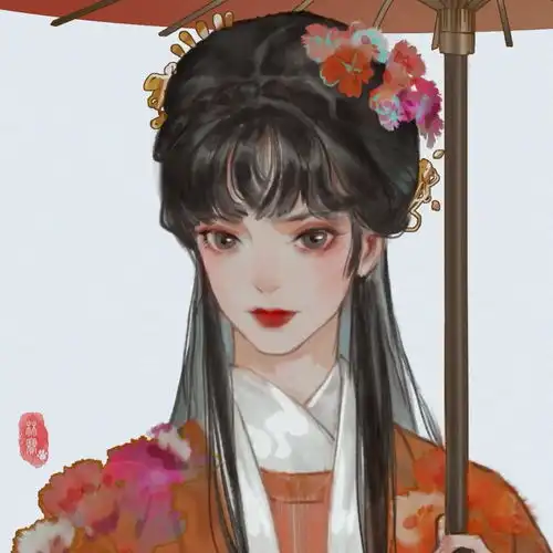 古风头像系列温柔的你就像一阵微风