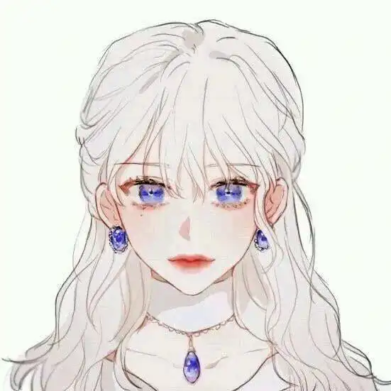 网图女头像韩系漫画头像