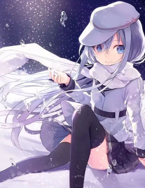 红色衣服动漫头像女生蓝