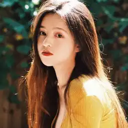 唯美好看的长发侧颜女生图像