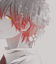 银色头发的动漫男生头像