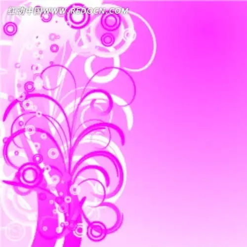 粉色花纹图案背景eps素材免费下载编号757555红动网